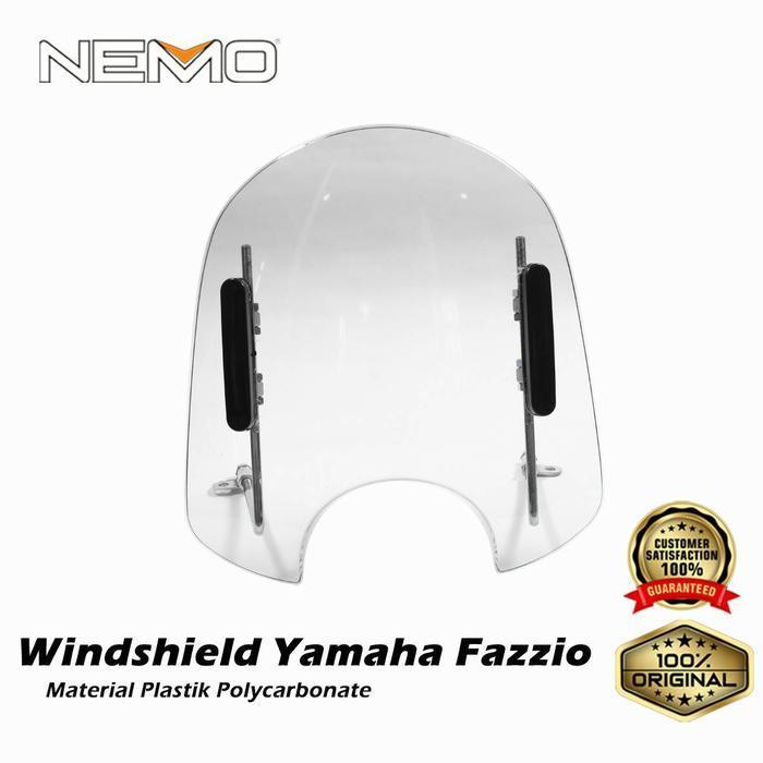 Nemo Windshield / Visor Yamaha Fazzio Original Dan Terpercaya