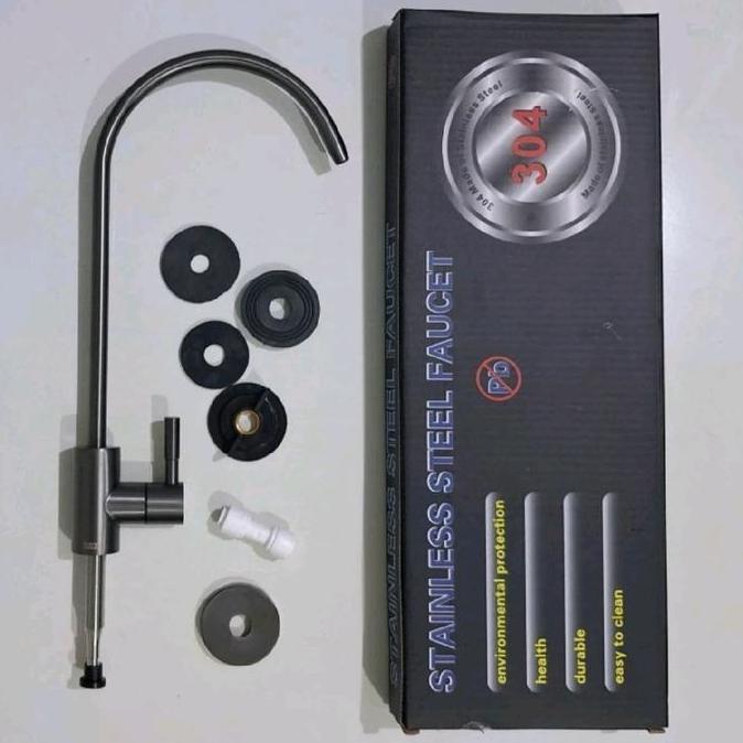 Kran Faucet RO Stainless 304 / Kran Angsa RO Stainless 304 Filter Air Minum RO HIGH QUALITY