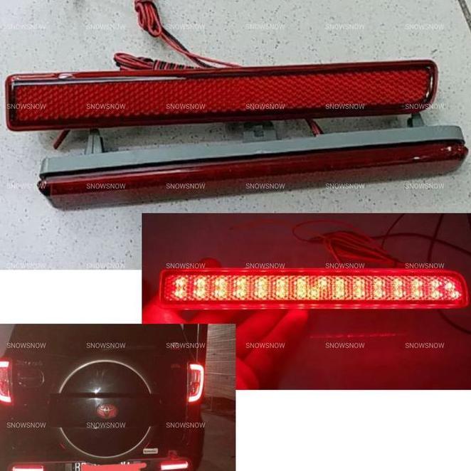 Reflektor Bumper Belakang Terios 2012 Rush 2015 2017 Lampu