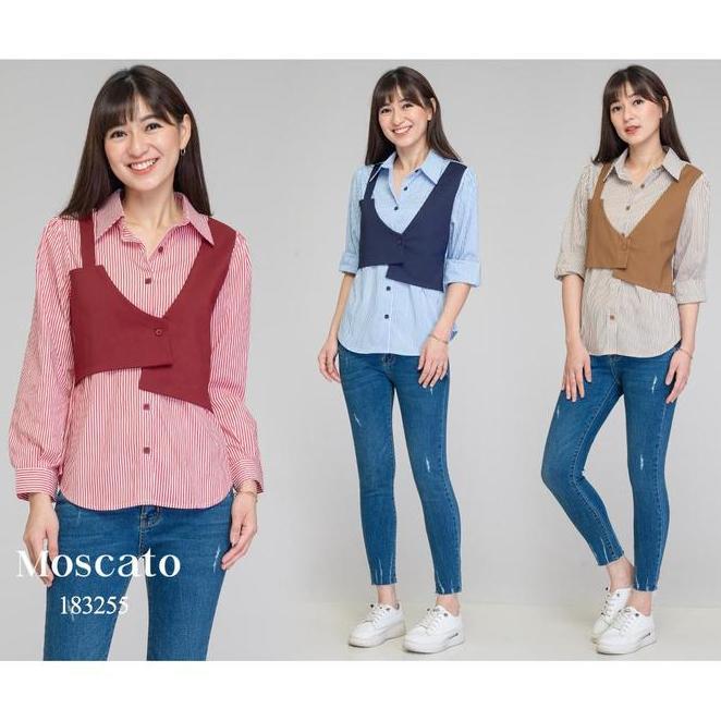 Moscato - Mita Moscato Mita Top Atasan / Kemeja Wanita 183255