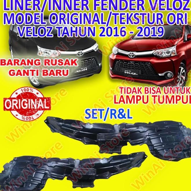 Liner/Inner Fender Avanza Veloz 2016 2016-2019 Model