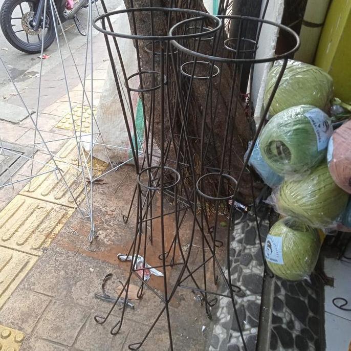 standing pot / rak pot besi / rak tanaman hias tinggi 125cm AGR
