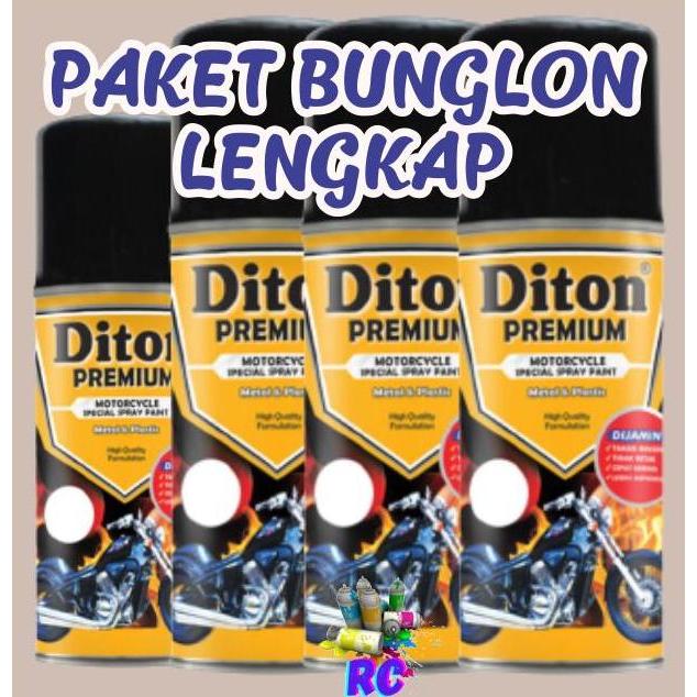 HARGA DISC - PAKET DITON PREMIUM BUNGLON LENGKAP BLUE VIOLET RED DB301 DB302 DB303