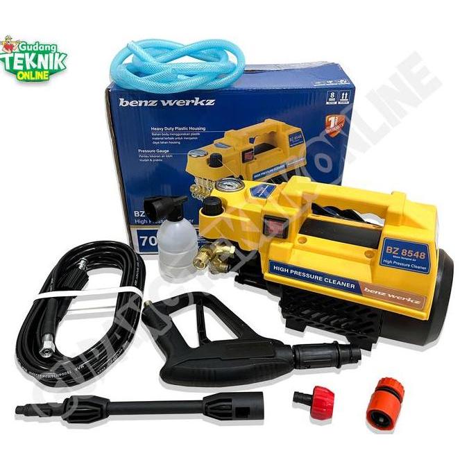 Alat Mesin Cuci Motor Mobil Steam BENZ BZ8548 Speed Control / Jet Cleaner Listrik Semprot Semprotan 