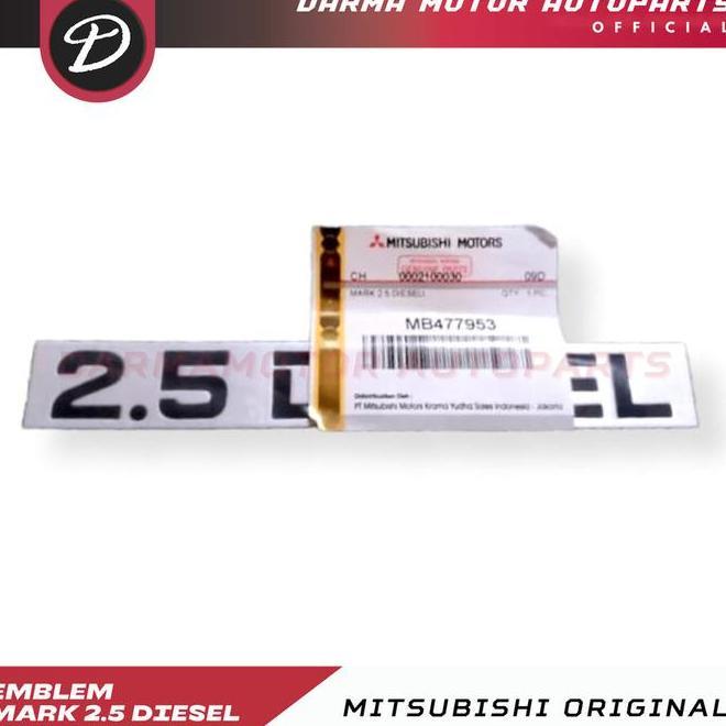 Emblem Kuda Mitsubishi 1998 Kuda 2 2.5 L Diesel 1998-2005
