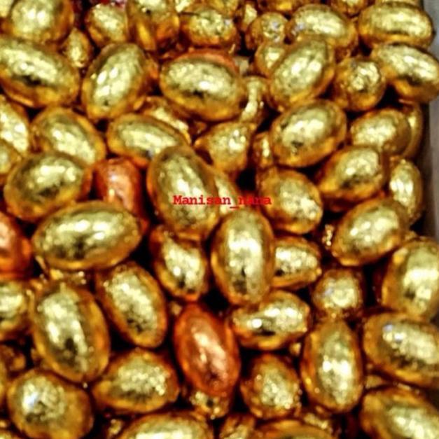 Terlaris coklat ikan / coklat koin dolar / coklat batangan / coklat yenpao / coklat telor emas (500g