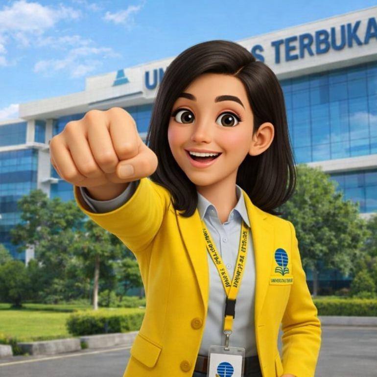 Original Jas Ut / Almamater Ut/ Ready Stock Almamater Universitas Terbuka  Ut Aiqa