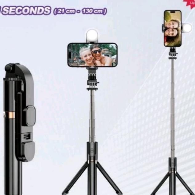 Plokama Tongsis K9 Led Tongsis Tripod K9 Selfie Stick Led 4 In 1 170Cm