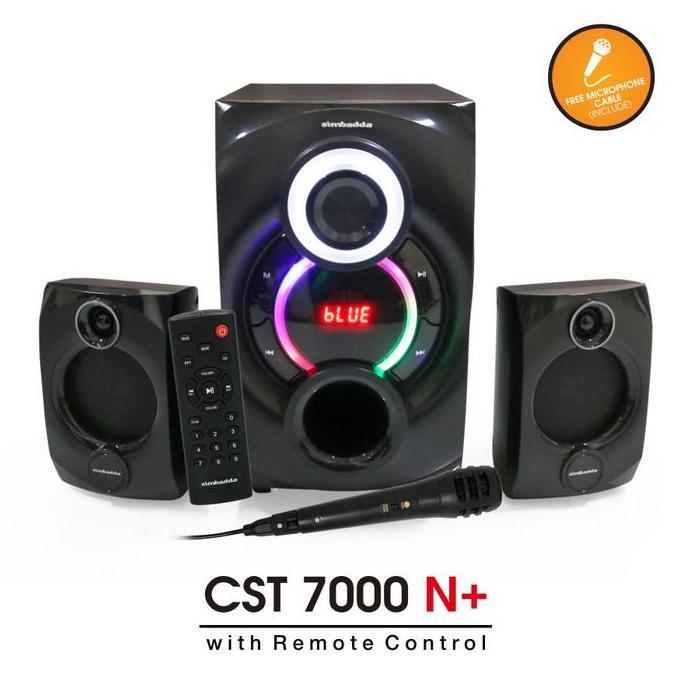 BEBAS ONGKIR - Speaker SIMBADDA CST 7000N+ CST7000n+ Mic Led display