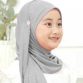 TERLARIS PASMINA Instan Anak Oval PASMINA Iner Tutup Leher