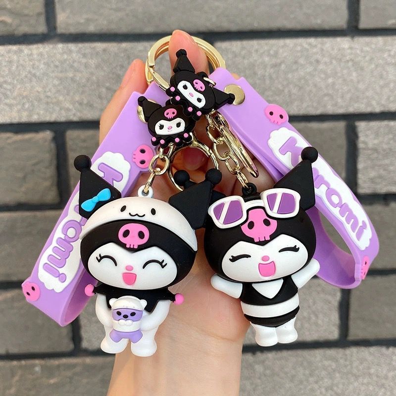 Ky01 Kuromie - Premium Gantungan Kunci Kartun Lucu Gantungan Kunci Tas Sekolah Liontin Gantungan Kun
