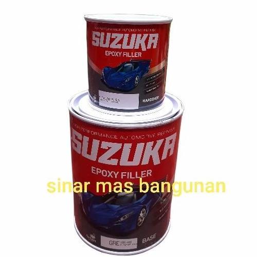 Set Filler Epoxy Suzuka kemasan 1kg,cat anti karat - Paint  Car