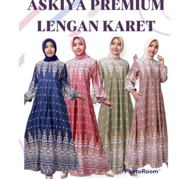 PREMIUM PAKET 100 RIBU ISI 3 GAMIS SELENA PREMIUM LENGAN KERUT