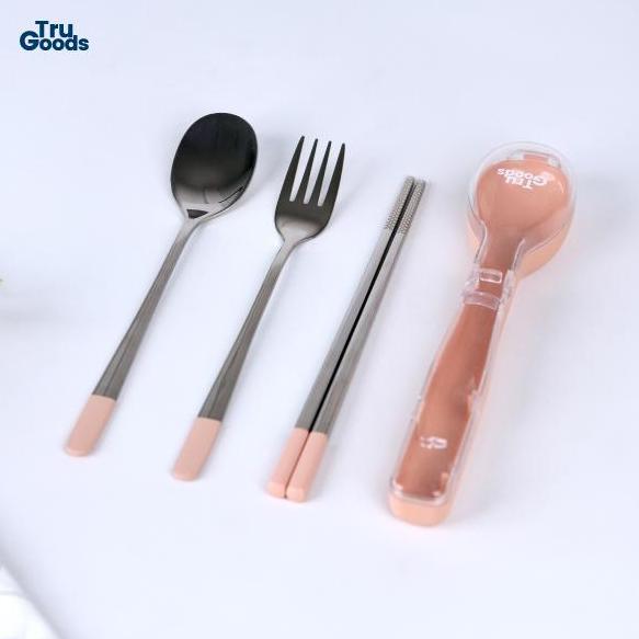 Cutlery Set Pocket / Alat makan set Tru Goods