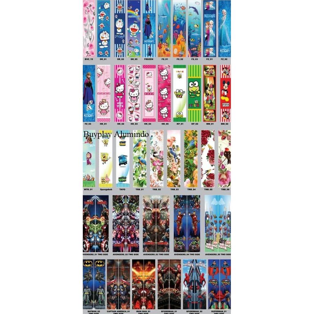 Sticker Kaca Lemari Motif Murah Wallpaper