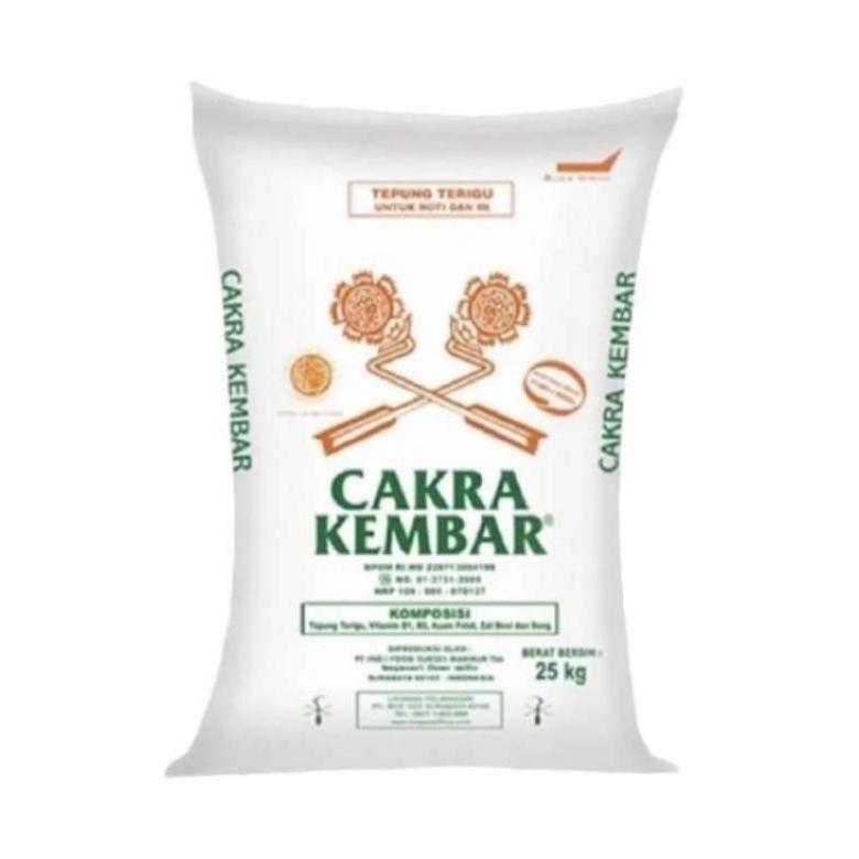 Murah Tepung Terigu Cakra Kembar 25 Kg Berkualitas