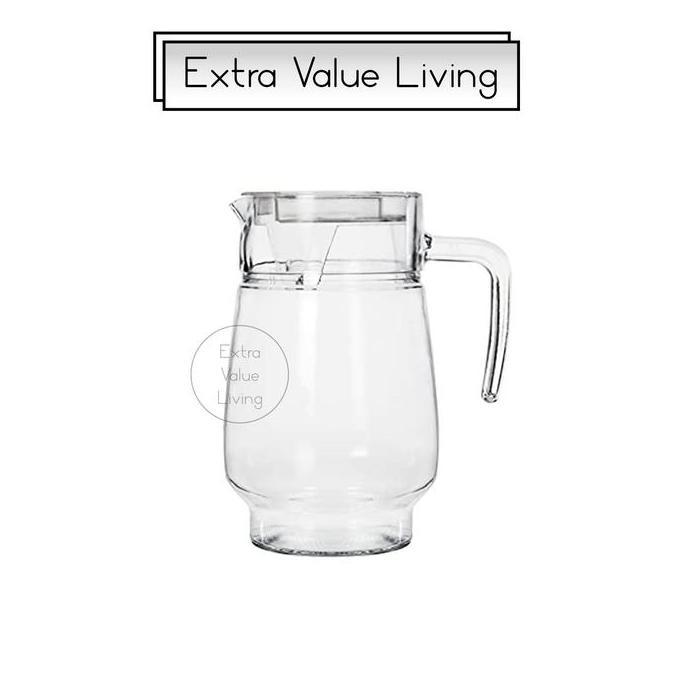Teko Kaca / Teko Air Panas Dingin Pitcher Lemon Tea Water Jug Ceret