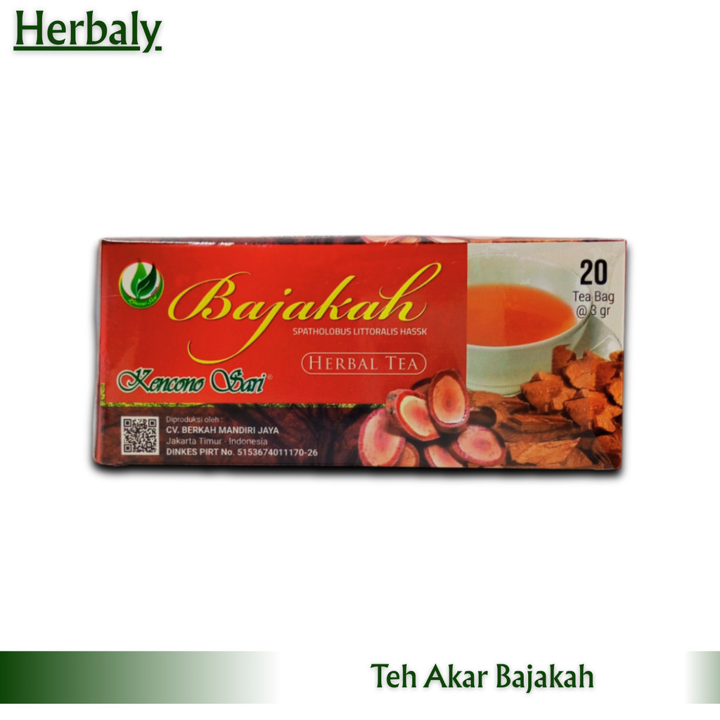 Teh Celup Bajakah Kencono Sari asli kalimantan obat herbal kanker tumor kayu bajakah akar bajakah