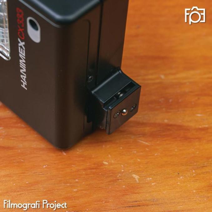 Flash Hanimex CX 333 | New Old Stock - Flash Eksternal Untuk Kamera Analog 35mm Fujica M1 Ricoh Pent