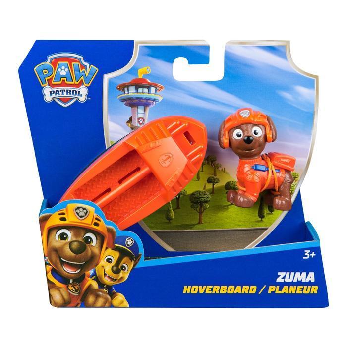 (Diskon) Mainan Paw Patrol Action Pups Action Figure & Hoverboard Airplane Toy With Foldable Wings B