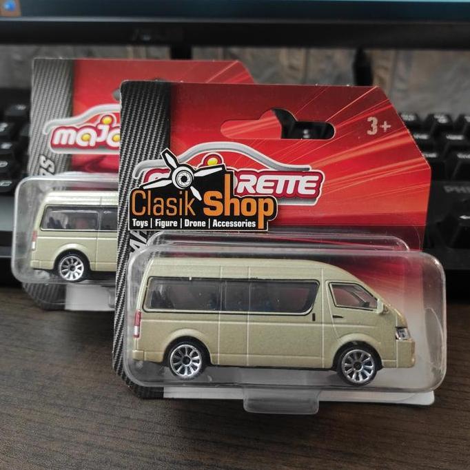 Majorette Street Cars Toyota Hiace Gold