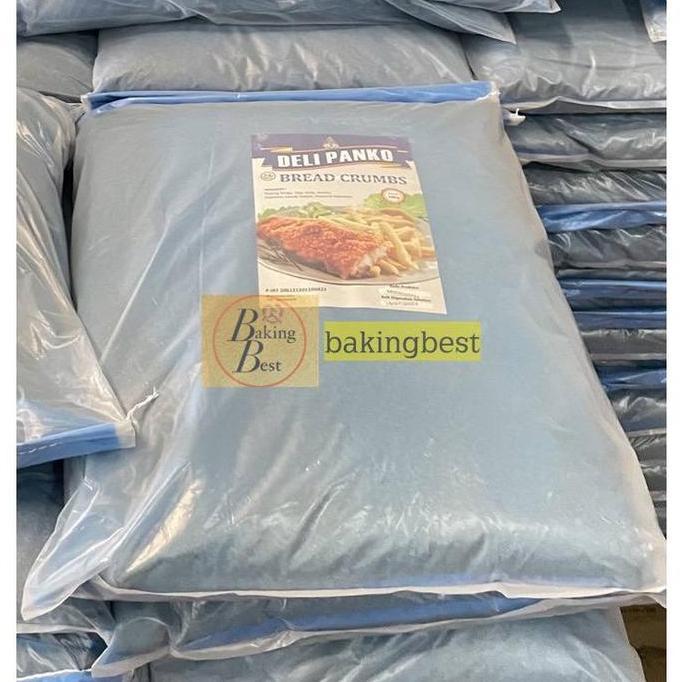 Tepung Roti Deli Panko Panir Repack 500 gr , 1 kg dan 2 kg - Cocok untuk Nugget, Risoles, Kroket, dl