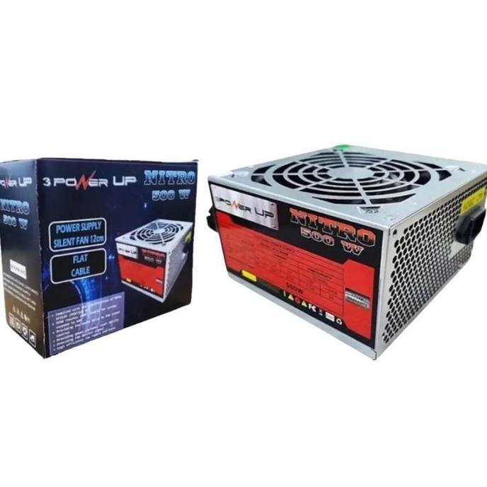 Power supply Computer 500Watt, Power supply Power up 500Watt Std Termurah
