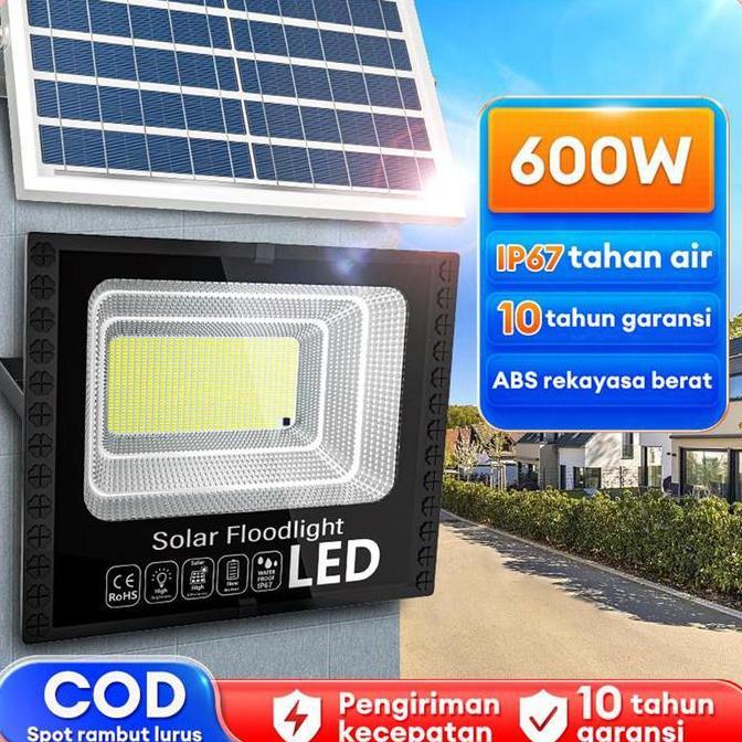 Lampu Sorot Solar Cell 1500 Watt Lampu Led Tenaga Matahari Lampu Panel Surya Lampu Solar Cell Led la