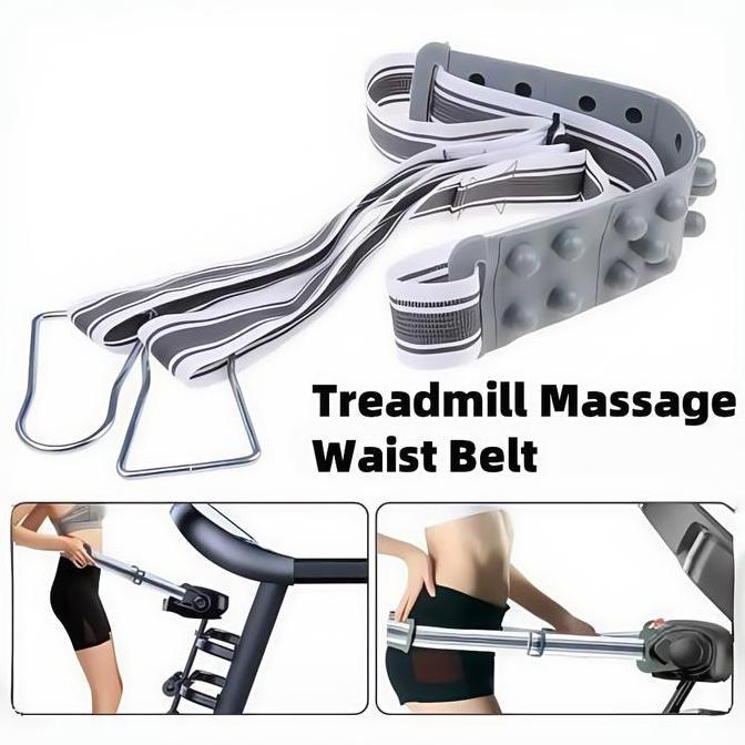 DZAPIRA Sabuk Pijat Treadmill / Treadmill Massage Waist Belt / Running Belt Treadmill Untuk Fitness