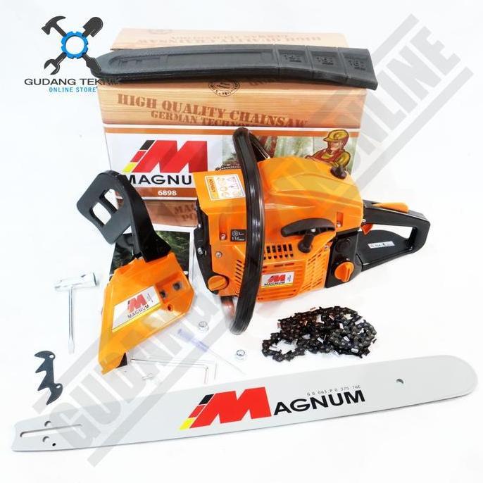 Chainsaw Ecolite EC6800 22Inch / Mesin Gergaji Kayu Chainsaw Ecolite Laser Tip EC6800 22"