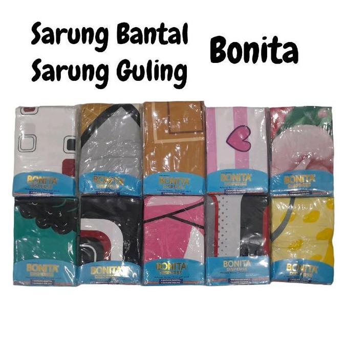 TERLARIS SARUNG BANTAL DAN SARUNG GULING BONITA
