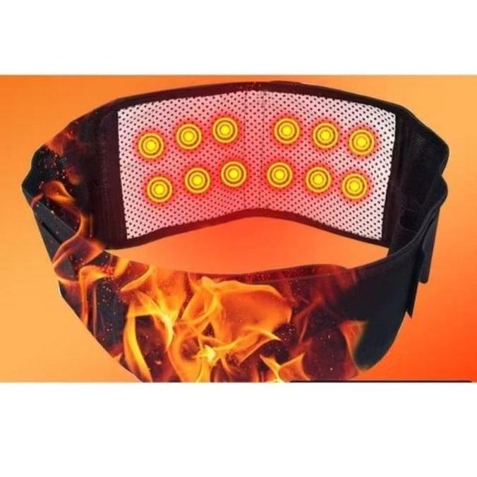 HAMDORA Korset Terapi Sakit Pinggang Magnetik 20 Titik - Sabuk Korset Kesehatan Alat Terapi Pinggang