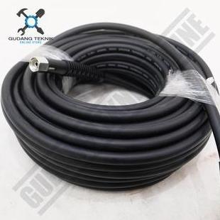 Selang Jet Cleaner 20 Meter MOLLAR 400Bar Cuci Motor Mobil -  Selang Steam Mobil Motor 20M PVC
