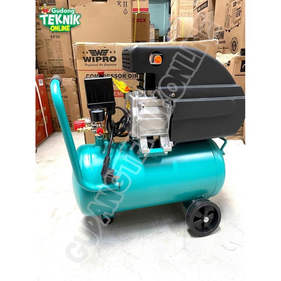Kompresor Angin 24L WIPRO GEMINI-300 1.5HP 220V / Kompresor Udara LISTRIK 24 Liter Compressor Direct