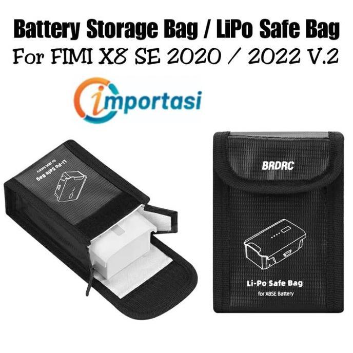 TERBARU BATTERY STORAGE BAG FIMI X8 SE 2020 2022 V2 TAS BATERAI LIPO BATERE