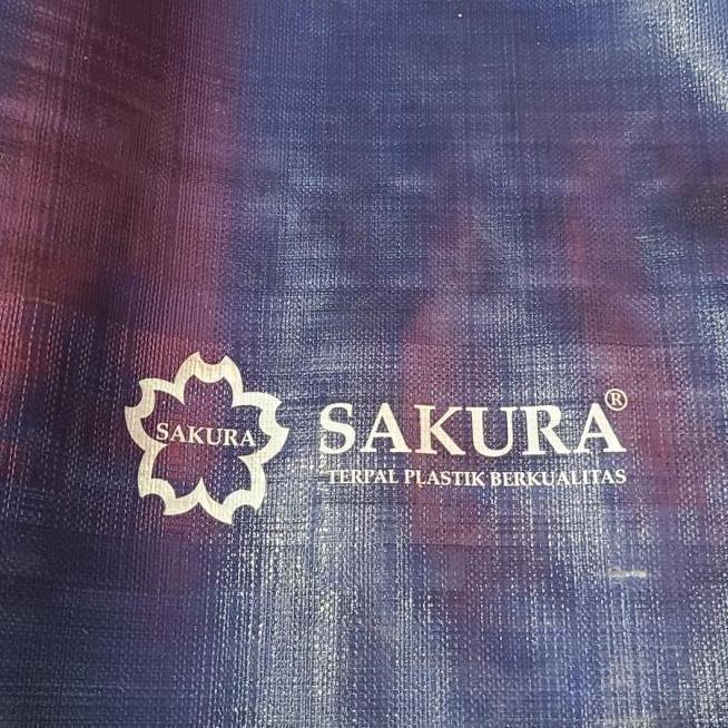 Terpal A12 Sakura U.K 5X10 Meter| Terpal 5X10 M Merk Sakura A12