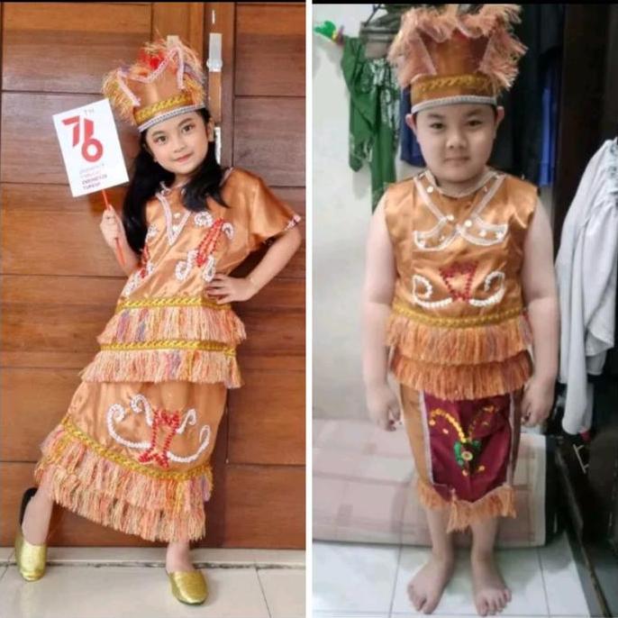 NEW BAJU ADAT PAPUA ANAK / PAKAIAN ADAT PAPUA ANAK / BAJU ADAT ANAK ORI