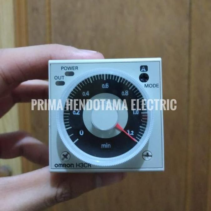 HARGA DISC - Timer Omron H3CR-A8 220V | Timer H3CR-A8 Omron | Timer Omron H3CR A8