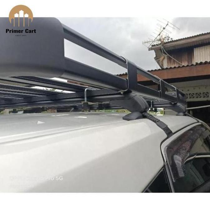 Rak Mobil , Rak Bagasi Mobil, Rak Atas Mobil Kenderaan Rel Atap + Rangka Kompartemen Bagasi Aluminiu