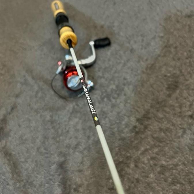 Satu set joran casting wader Joran super lentur Joran shimanalagi 135cm Lure Ikan Pancing