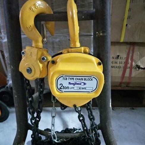 CHAIN BLOCK 2 TON 10 METER TAKEL 2 TON 10 METER Tenjima