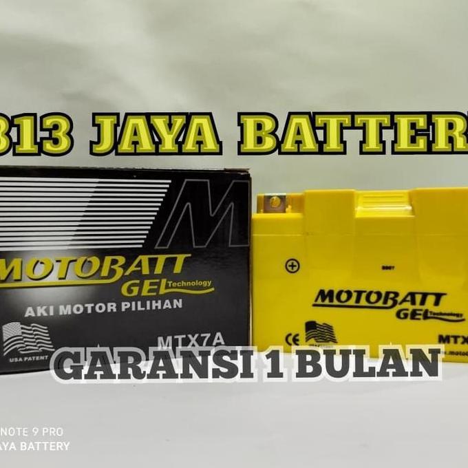 Aki Motobatt MTX7A Ninja 250