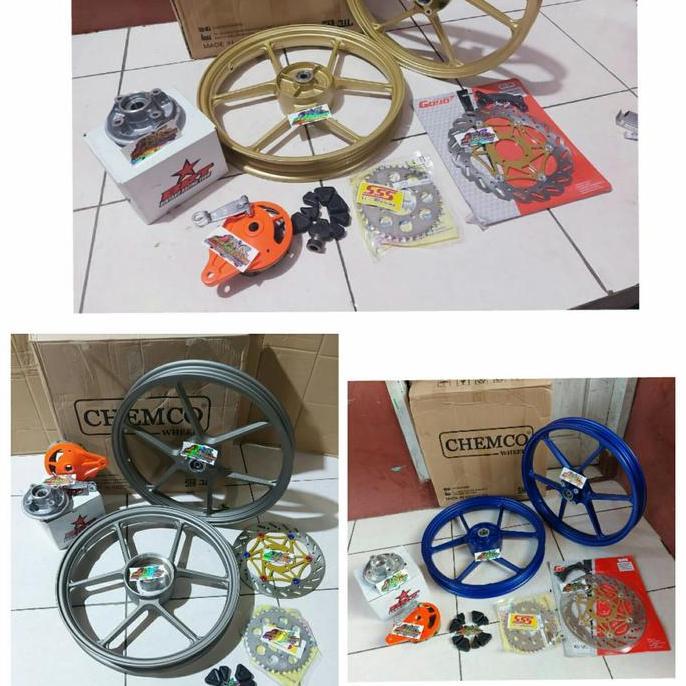 Velg BRT CHEMCO pnp tiger Gl Megapro rx king cb herex vixion old ninja