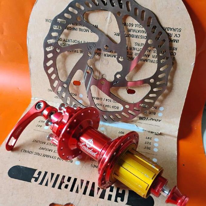 Hub Belakang Freehub 141 - 142 mm Boost QR Loaded usa untuk Polygon xtrada