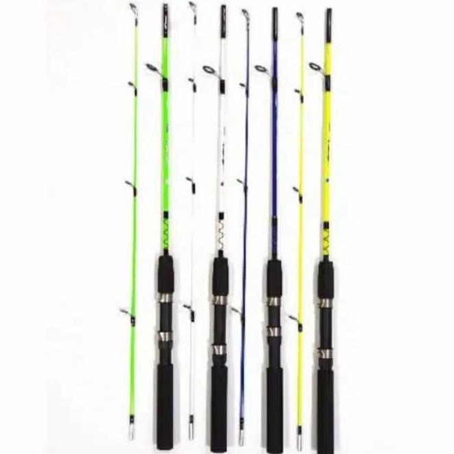 joran pancing sambung 2 panjang 135 joran fiber lentur sesuai di foto
