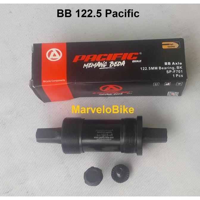 BB Bearing Bottom Bracket Sepeda Lipat MTB Balap 122.5 Pacific Kotak