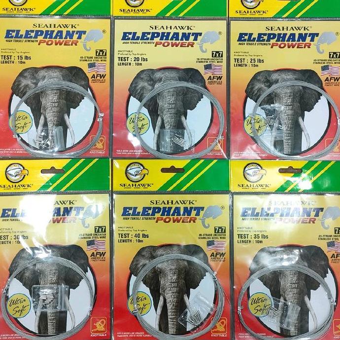 Neklin Seahawk Elephant Power 7x7 Ultra Soft Ikan Pancing