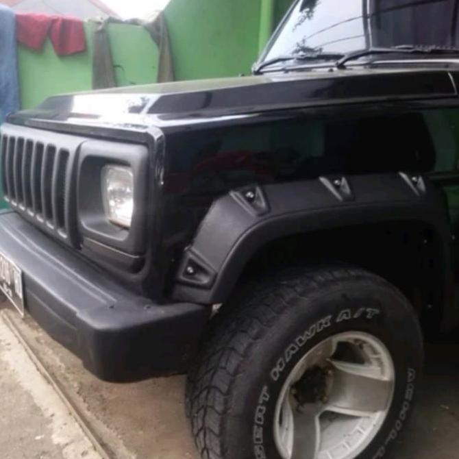 Over Fender Feroza Taft Model Lebar Monster 2 Pcs Depan Kiri Kanan