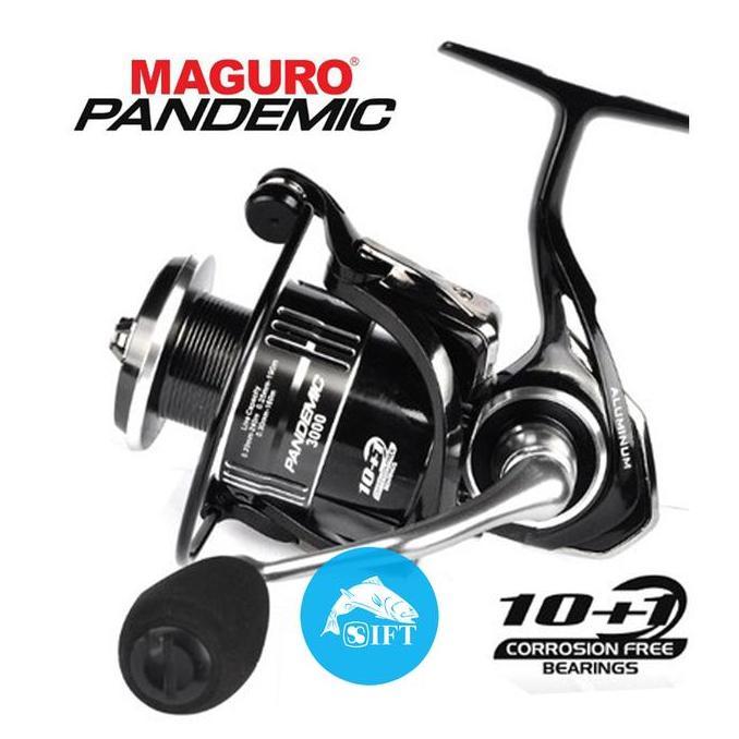 TERMURAH - Reel Maguro PANDEMIC 1000 2000 2500 3000 4000 5000 Spinning | PH