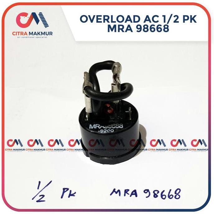 TERBARU|TERMURAH|BARU|PREMIUM|ORIGINAL|GARANSI|DISKON|PROMO OVERLOAD KLIXON AC 1/2 0.5 PK BULAT AIR 